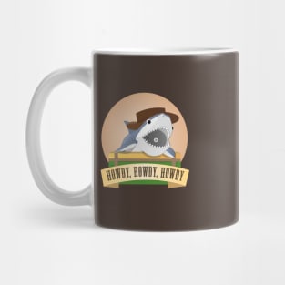 Cowboy Shark Mug